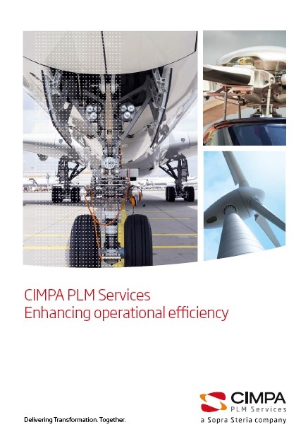 CIMPA Brochure cover Sopra Steria Group